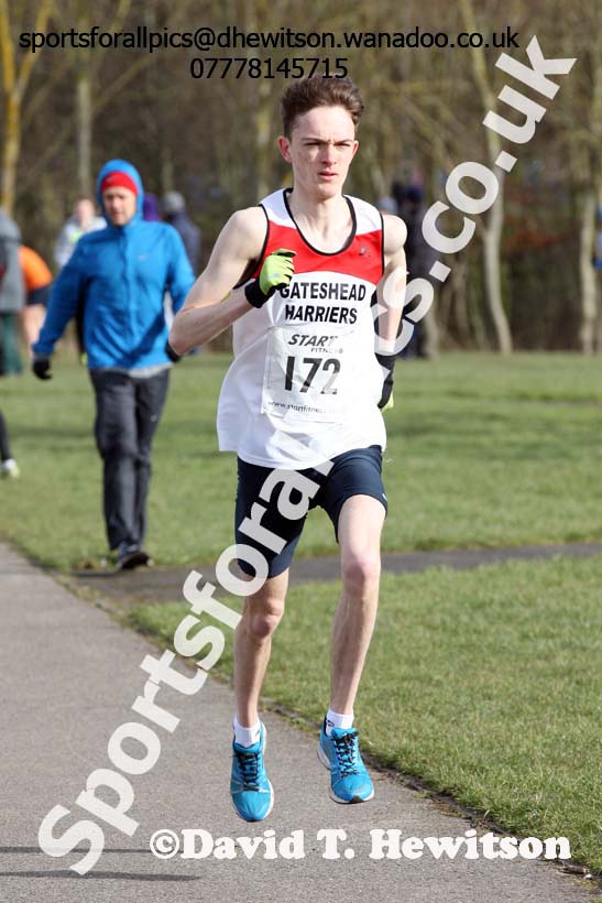 Senior mens North Eastern Counties AA Road Relay Champs., Hetton Lyons Country Park, Hetton-le-hole, County Durham